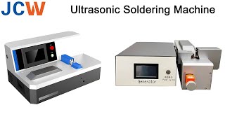 Ultrasonic Wire Soldering Machine  Ultrasonic Solder  JCWelec [upl. by Queenie492]