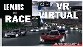 LE MANS  Virtual VR Automobilista 2  Corrida do Flagamer [upl. by Eylloh]