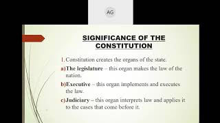 Indian Constitution  Definition and Significance of Constitution [upl. by Frieder]