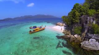 See the best from Koh Lipe island from air in DJI Cam HD [upl. by Spitzer]