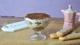 Tiramisù light con yogurt greco a COLAZIONE  Divertirsi in cucina [upl. by Silvain454]