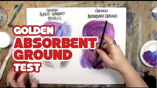 Golden Absorbent Ground amp Pastel Ground Demo [upl. by Far]