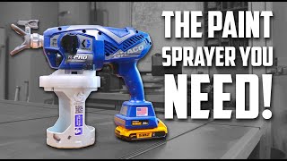 Best Cordless Airless Paint Sprayer  Graco Tc Pro amp Ultra Review [upl. by Airrat]