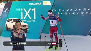 BIATHLON  Sprint Men 10km Full Race  IBU 20222023  WORLD CUP 4 Slovenia Pokljuka  Highlights [upl. by Bucky589]