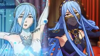 Fire Emblem Fates  Azuras Dance  Hoshido amp Nohr Versions Cutscenes English [upl. by Hentrich]