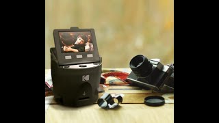 Digital Film amp Slide Scanner Converts 35mm 126 110 Super 8 amp 8mm Film Negatives amp Slides to JPEG [upl. by Melitta]