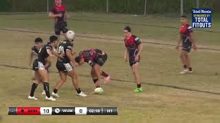 U16 Div 1 MOTR Highlights  Round 13  Bankstown Bulls v Wentworthville United [upl. by Coffeng]