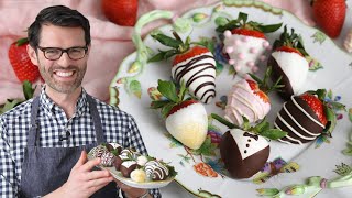 Easy Chocolate Covered Strawberries [upl. by Ennairol481]