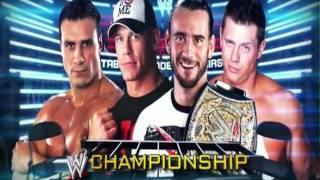 WWE TLC TablesLadders And Chairs 2011 Match Card Fatal4Way TLC Match For The WWE Championship [upl. by Ennaegroeg]