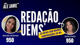 Redação UEMS  Prof Ale Jamil [upl. by Ranna]