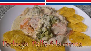 Pechuga de Pollo a la Crema  Cocinando con Yolanda [upl. by Iblehs773]