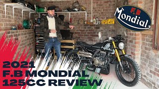 FB Mondial HPS 125cc 2021 Euro 5 Motorcycle Review [upl. by Nreval]