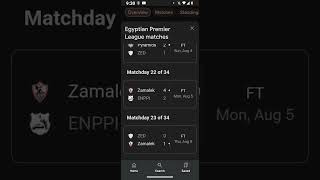 Egyptian Primer League Football Scores footballscores footballresults egyptianpremierleague [upl. by Ainolopa]