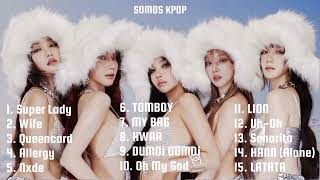 PLAYLIST GIDLE 2024 All PréReleases amp Title Tracks  SOMOS KPOP [upl. by Helfand431]