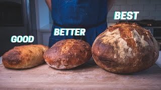 1 DOUGH 3 LOAVES  The Easiest Actually Good Bread You Can Make [upl. by Peggi]