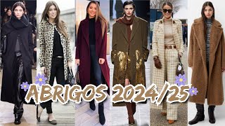 ULTIMAS TENDENCIAS EN ABRIGOS 20242025 PARA TODA OCASIÓN 🧥😍 Looks y Outfits para toda ocasión [upl. by Derwon]