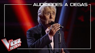 Andrés Caparrós canta Antonio Vargas Heredia  Audiciones a ciegas  La Voz Senior Antena 3 2020 [upl. by Akihsat793]