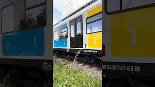 BR430 Fahrtrichtungswechsel in Kornwestheim bahn train kornwestheim sbahn [upl. by Naman369]