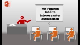 Promo VideoKurs Mit Figuren Inhalte interessanter aufbereiten in PowerPoint [upl. by Yesrod]