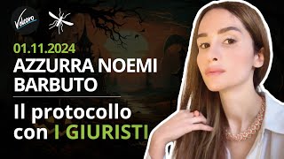 Azzurra Noemi Barbuto  Il protocollo con i giuristi  La Zanzara del 01112024 [upl. by Eboh999]