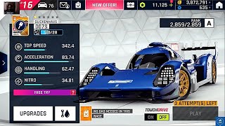 Asphalt 9  Grand Prix  Glickenhaus SCG 007  Car  Final Round 1  Walkthrough 2023 [upl. by Chaunce]