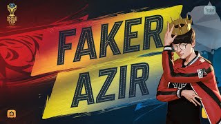 Azir Faker Melhores Momentos [upl. by Alleras]