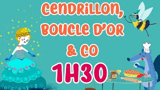 Henri Dès amp Co  Cendrillon Boucle dOr et autres contes pour enfants  1h30 dhistoire pour enfant [upl. by Costin]