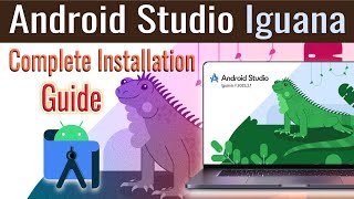 How to install android studio  iguana  Complete installation guide [upl. by Norbel]