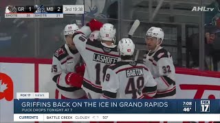 Grand Rapids Griffins ready for home opener [upl. by Heid]