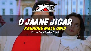 O Jaane Jigar Karaoke  Male Only  Yeh Hai Jalwa  Salman Khan Amisha Patel [upl. by Asyla]