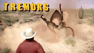 Tremors Rebirth  Almost Impossible to Beat Fan Game  Graboids Return to Perfection  Indie Horror [upl. by Iyre]