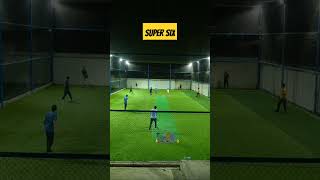 Super Sixer boxcricket viralshorts youtubeshorts trendingshorts funnyshorts foryou cricket [upl. by Tadich]