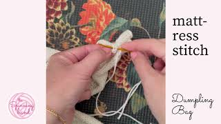 Wrap and turn wampt in knitting  how to seam knits using the mattress stitch  The Spinning Hand [upl. by Ynaffital]