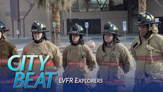 Las Vegas Fire and Rescue explorers learn what the fire service is all about [upl. by Arenahs234]