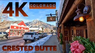 A Beautiful Crested Butte Colorado Walking Tour in 4k [upl. by Lamee515]