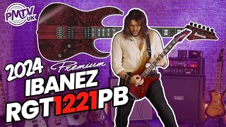 2024 Ibanez Premium RGT1221PB  A Stunning New Finish For An Awesome Guitar [upl. by Yrtneg]