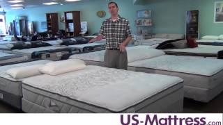 Sealy Posturepedic Classic Santa Paula Cushion Firm Euro Pillow Top Mattress [upl. by Gahl]