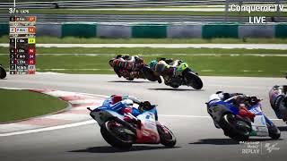 ❗ Somkiat Chantra Vs Jake Dixon❗Moto2 Sepang 2024 MalaysianGP [upl. by Aliled749]