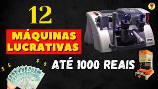 12 MÁQUINAS LUCRATIVAS Até 1000 Reais [upl. by Fong]