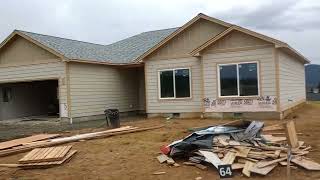 1580sqft 32  Medina St Sutherlin OR Lot 64  Parlor floor plan  Fairway Ridge lots size 022 [upl. by Ahsemit]