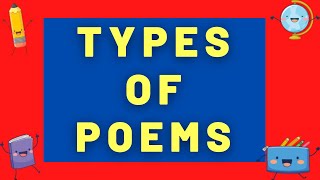 Types of Poems for Everyone [upl. by Dessma]