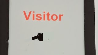 How to issue a visitor card using hid safe [upl. by Saref240]