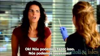 Rizzoli amp Isles Bloopers season 3 legendado [upl. by Ryle433]