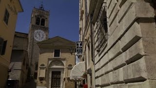 Sisma Marche TotalErg adotta la scuola di San Severino [upl. by Dunseath]