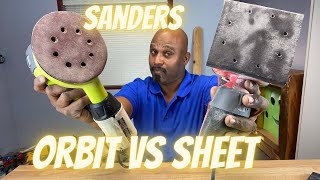 ORBITAL SANDER VS PALM SANDER [upl. by Katharine]