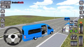 Direksiyonlu Minibus Dolmuş Oyunu  Sprinter Minibus Dolmuş Oyunu  Android Gameplay HD [upl. by Enela]