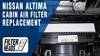 2013 Nissan Rogue Cabin Air Filter Replacement [upl. by Lokcin706]