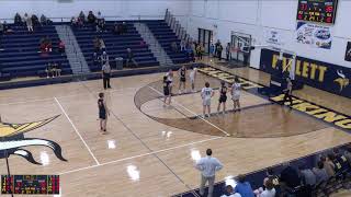 Haslett Varsity Boys Basketball vs Hartland  Dec 13 2022 [upl. by Enirroc]