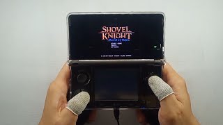 Shovel Knight Shovel of Hope  Nintendo 3DS  HandCam Gameplay [upl. by Ahsimed452]