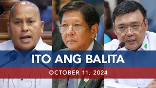 UNTV Ito Ang Balita  October 11 2024 [upl. by Ilhsa]